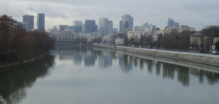 Blick auf La Défense